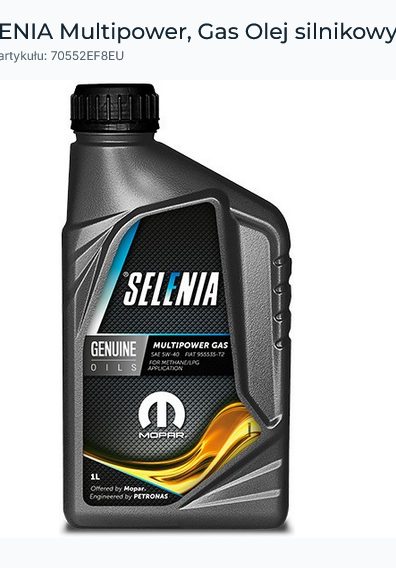 Screenshot 2025-11-07 at 09-55-33 Olej silnikowy SELENIA Multipower Gas 5W40 1l Fiat 9.55535-T2 Fiat 9.55535-T2 70552EF8EU AUTODOC cena i opinie.png